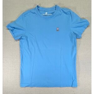 Psycho Bunny Women's Small (3) Blue T-Shirt PIMA Cotton Short Sleeve Tee